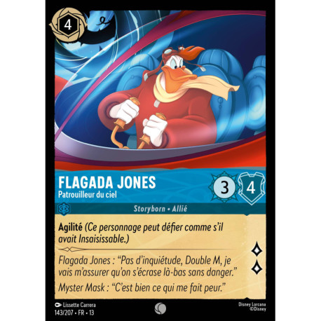 (Foil) Flagada Jones : Patrouilleur du ciel (C) [Invasion Épineuse!]
