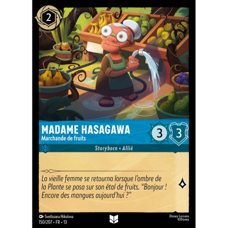 (Foil) Madame Hasagawa : Marchande de fruits (U) [Invasion Épineuse!]