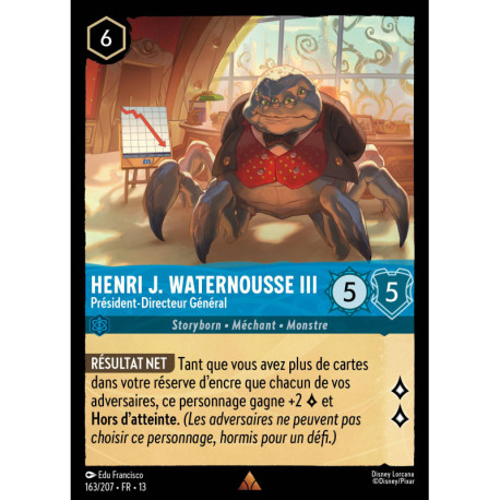 (Foil) Henri J. Waternousse III : Président-Directeur Général (R) [Invasion Épineuse!]