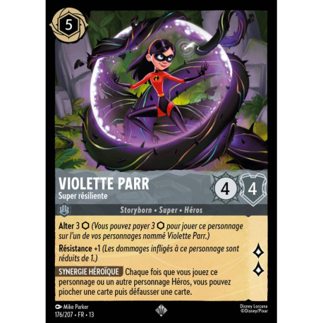(Foil) Violette Parr : Super résiliente (SR) [Invasion Épineuse!]