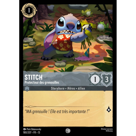 (Foil) Stitch : Protecteur des grenouilles (C) [Invasion Épineuse!]