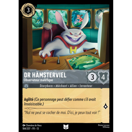 (Foil) Dr Hämsterviel : Observateur maléfique (U) [Invasion Épineuse!]
