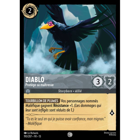 (Foil) Diablo : Protège sa maîtresse (C) [Invasion Épineuse!]