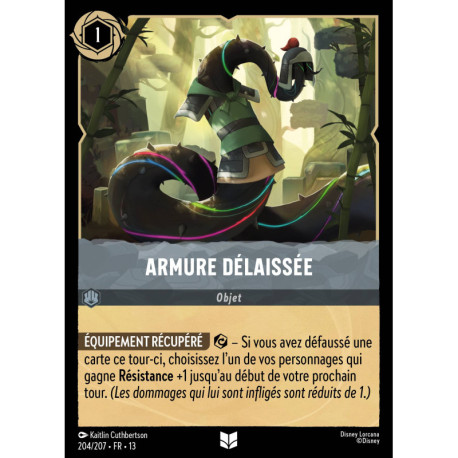 (Foil) Armure délaissée (U) [Invasion Épineuse!]