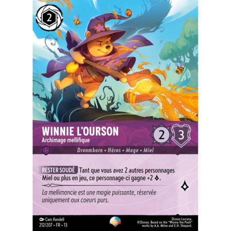 (Épique) Winnie l'Ourson : Archimage mellifique (É) [Invasion Épineuse!]