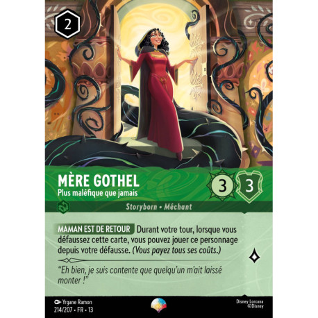 (Épique) Mère Gothel : Plus maléfique que jamais (É) [Invasion Épineuse!]