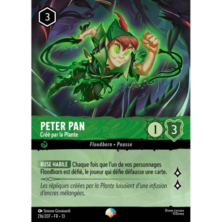 (Épique) Peter Pan : Créé par la Plante (É) [Invasion Épineuse!]