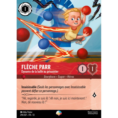 (Épique) Flèche Parr : Dynamo de la balle au prisonnier (É) [Invasion Épineuse!]