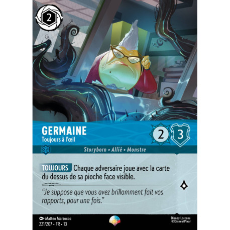 (Épique) Germaine : Toujours à l'œil (É) [Invasion Épineuse!]