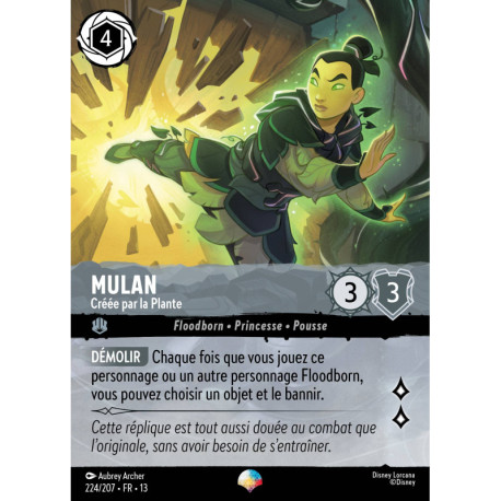 (Épique) Mulan : Créée par la Plante (É) [Invasion Épineuse!]