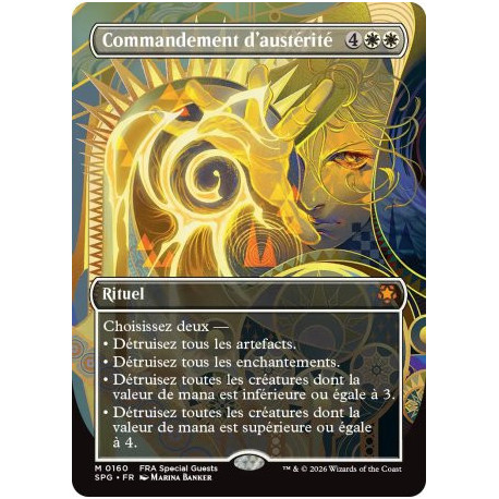 Blanche - Commandement d'austérité (M) [SPG]