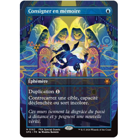 Bleue - Consigner en mémoire (M) [SPG]