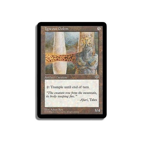 Artefact - Golem igne (U)
