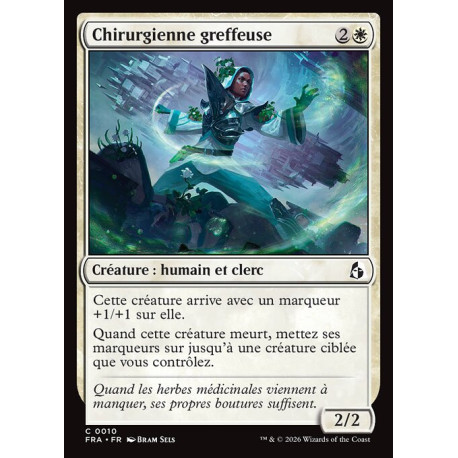 (Foil) Blanche - Chirurgienne greffeuse (C) [FRA]