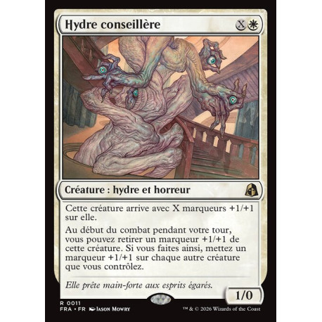 (Foil) Blanche - Hydre conseillère (V1) (R) [FRA]