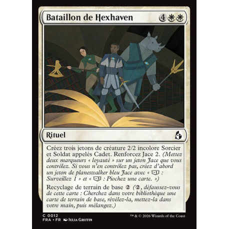 (Foil) Blanche - Bataillon de Hexhaven (C) [FRA]