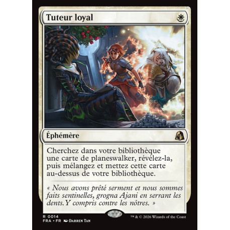 (Foil) Blanche - Tuteur loyal (R) [FRA]