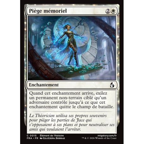 (Foil) Blanche - Piège mémoriel (C) [FRA]