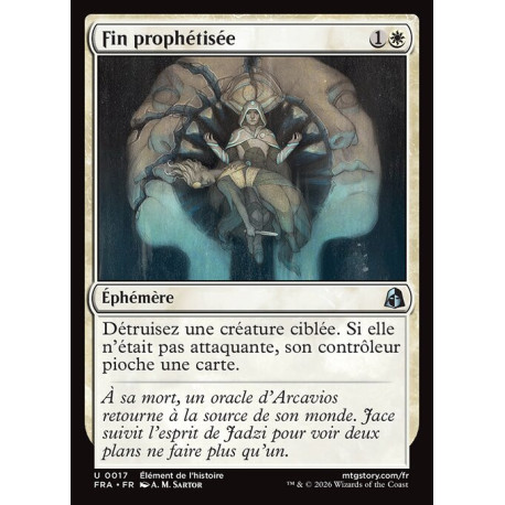 (Foil) Blanche - Fin prophétisée (U) [FRA]