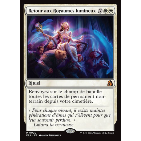(Foil) Blanche - Retour aux Royaumes lumineux (V1) (M) [FRA]