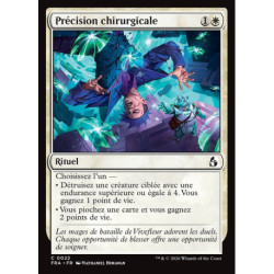 (Foil) Blanche - Précision chirurgicale (C) [FRA]