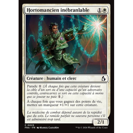 (Foil) Blanche - Hortomancien inébranlable (C) [FRA]