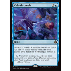 (Foil) Bleue - Calculs cruels (V1) (R) [FRA]