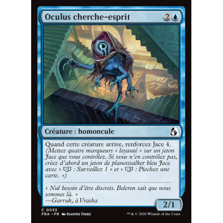 (Foil) Bleue - Oculus cherche-esprit (C) [FRA]
