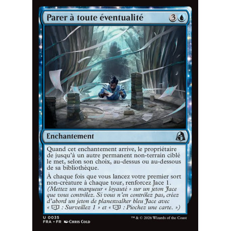 (Foil) Bleue - Parer à toute éventualité (U) [FRA]