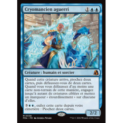 (Foil) Bleue - Cryomancien aguerri (V1) (M) [FRA]
