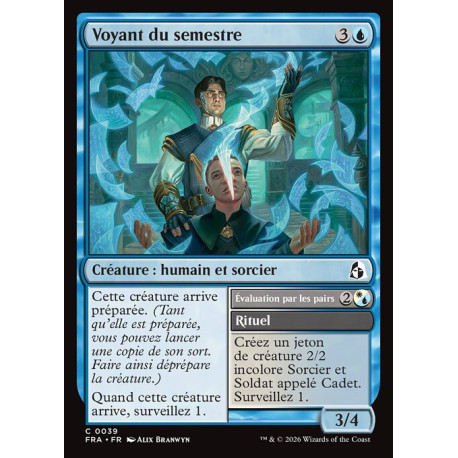 (Foil) Bleue - Voyant du semestre (C) [FRA]