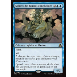(Foil) Bleue - Sphinx des fausses conclusions (V1) (R) [FRA]