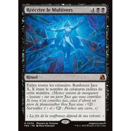 (Foil) Noire - Réécrire le Multivers (V1) (M) [FRA]