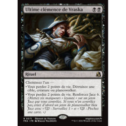 (Foil) Noire - Ultime clémence de Vraska (V1) (R) [FRA]