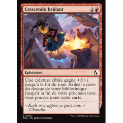 (Foil) Rouge - Crescendo brûlant (C) [FRA]