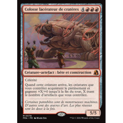 (Foil) Rouge - Colosse lacérateur de cratères (V1) (M) [FRA]