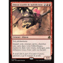 (Foil) Rouge - Démon scarifié de malédictions (V1) (R) [FRA]