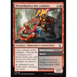 (Foil) Rouge - Perturbatrice des couloirs (C) [FRA]