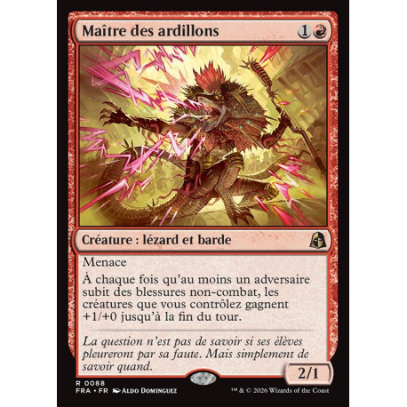 (Foil) Rouge - Maître des ardillons (V1) (R) [FRA]