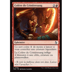 (Foil) Rouge - Colère de Crinièresang (C) [FRA]