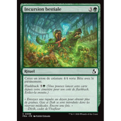 (Foil) Verte - Incursion bestiale (C) [FRA]