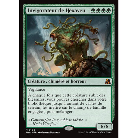 (Foil) Verte - Invigorateur de Hexaven (V1) (M) [FRA]
