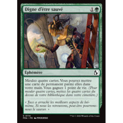 (Foil) Verte - Digne d'être sauvé (C) [FRA]