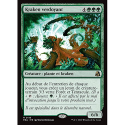 (Foil) Verte - Kraken verdoyant (V1) (R) [FRA]