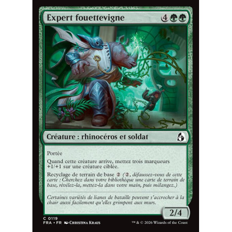 (Foil) Verte - Expert fouettevigne (C) [FRA]