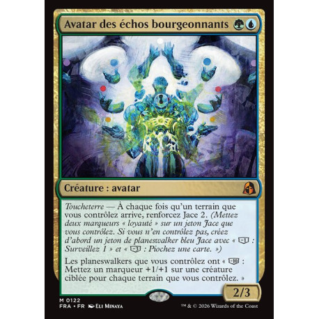 (Foil) Multicolore - Avatar des échos bourgeonnants (V1) (M) [FRA]