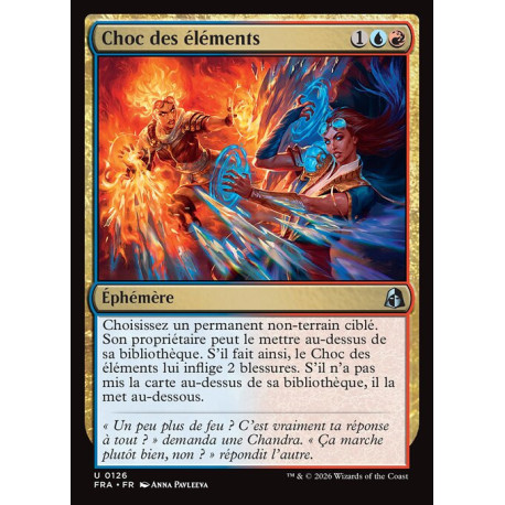 (Foil) Multicolore - Choc des éléments (U) [FRA]