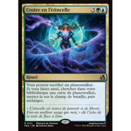(Foil) Multicolore - Croire en l'étincelle (V1) (R) [FRA]