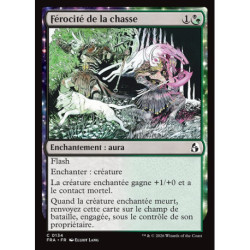 (Foil) Multicolore - Férocité de la chasse (C) [FRA]