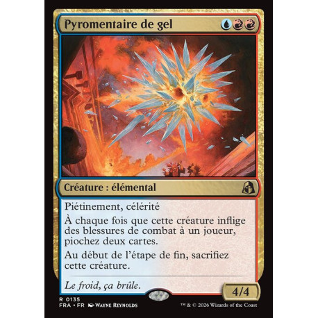 (Foil) Multicolore - Pyromentaire de gel (V1) (R) [FRA]